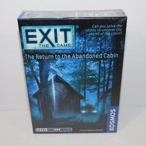 EXIT the Game The Return to the Abandon Cabin Escape Room Game New Sealed